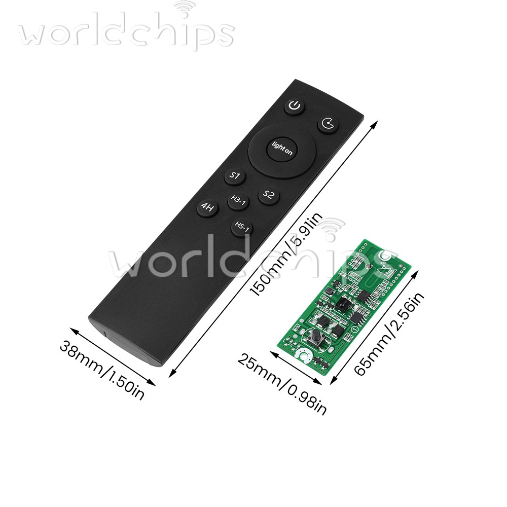 3.2V 3.7V Radar Human Body Sensor Solar Light Circuit Board Driver with Memory