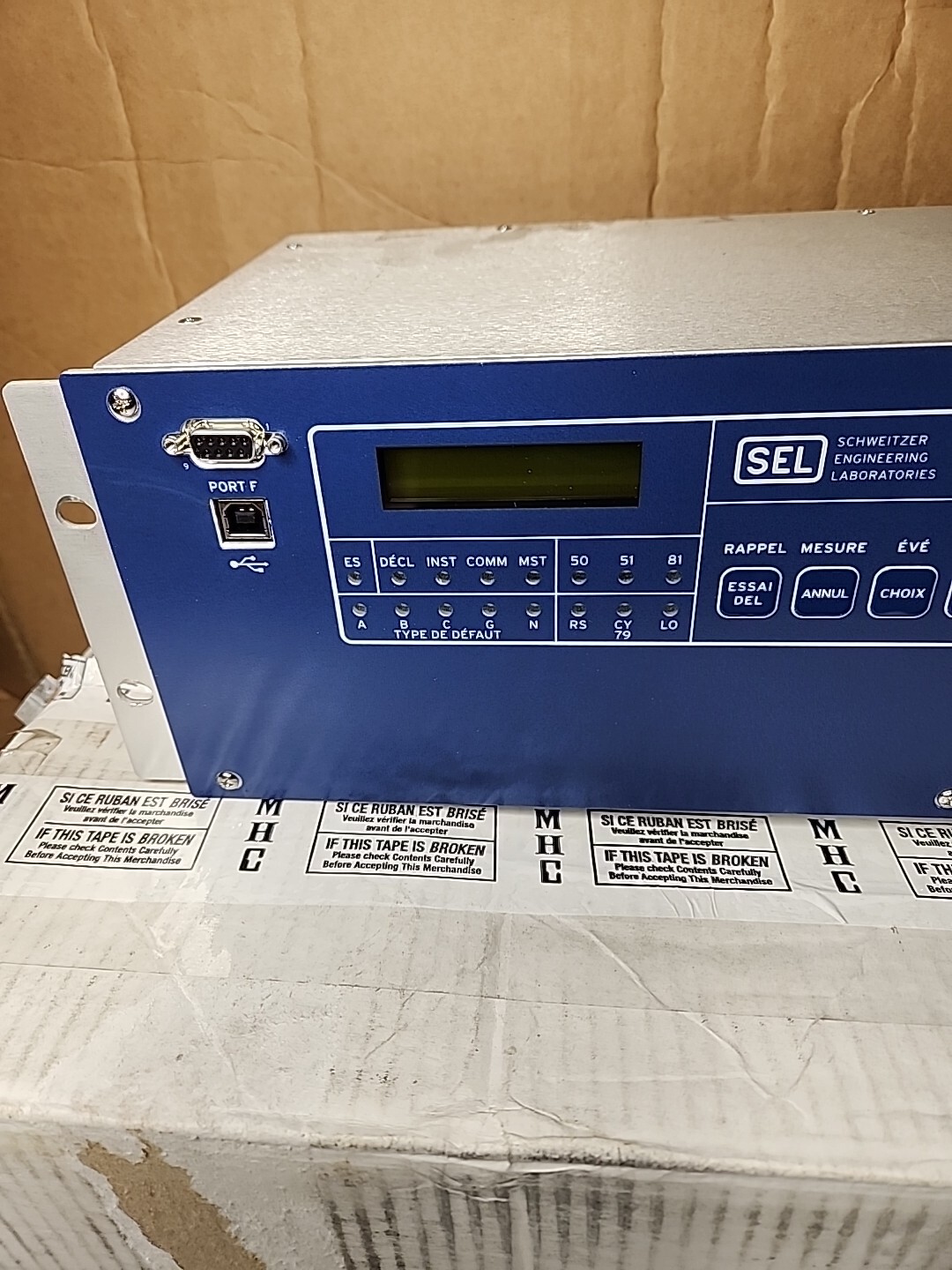 SCHWEITZER SEL-351 DIRECTIONAL OVERCURRENT RECLOSING PROTECTION SYSTEM *READ*