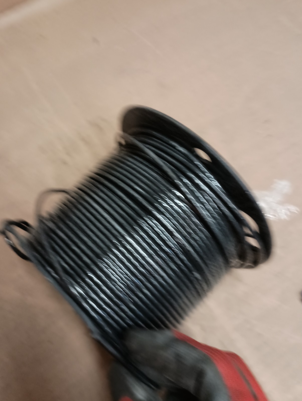 12 AWG Copper Stranded Wire 450′ FT Roll THHN/THWN 600 Volt UL Listed – Black