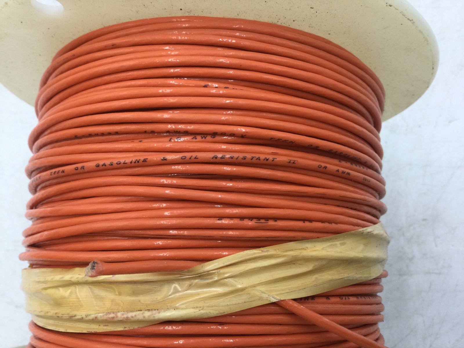 Laribee Wire 16 AWG Stranded TFFN Wire 600 Volt Gasoline and Oil Resistant 500′