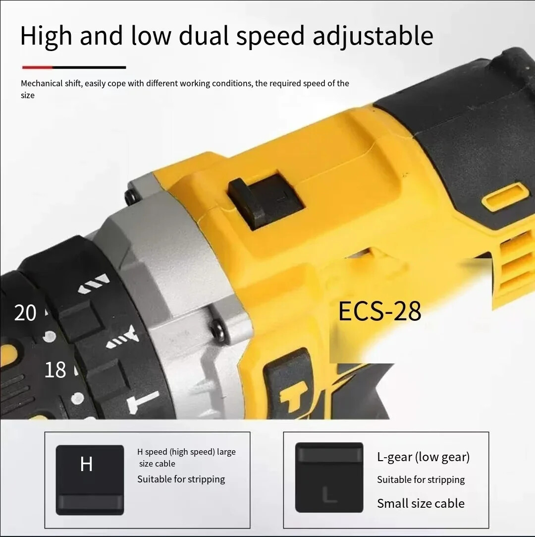 Portable Rechargeable Wire Stripping Machine, Small Cable Stripping Machine