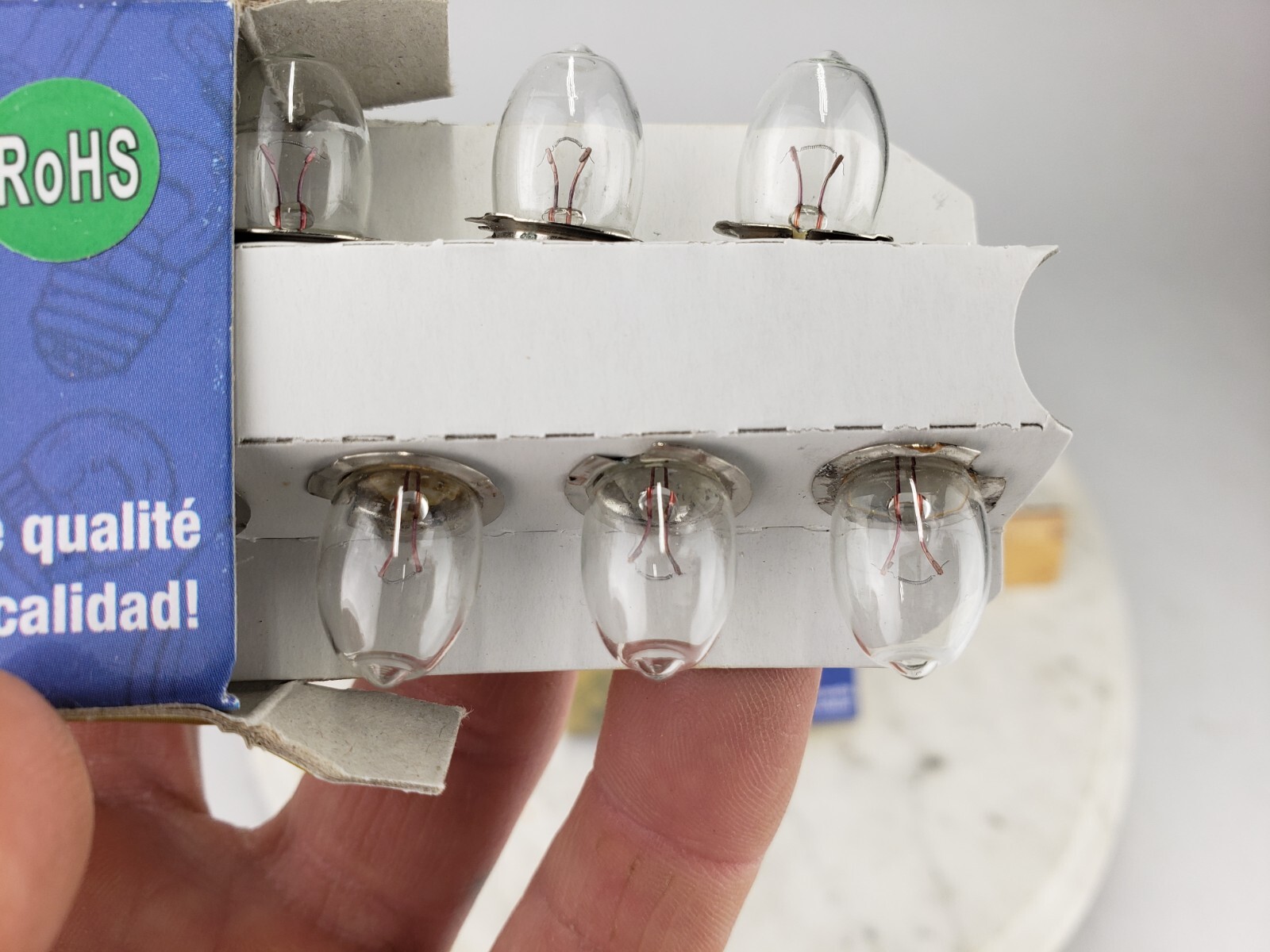 2x Boxes – 20x Eiko Miniature Lamps Bulbs PR13 New Vintage