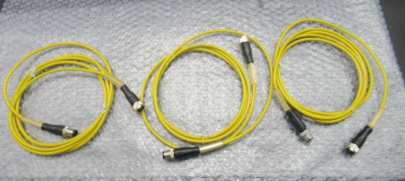 Lot of 3- PEPPERL + FUCHS V1-G-YE2M-PVC-U-V1-G / V1GYE2MPVCUV1G Cordsets