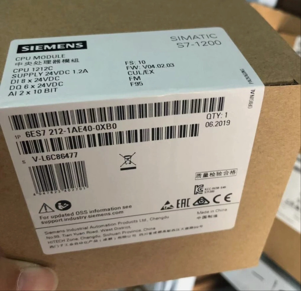 one for Brand New SIEMENS 6ES7212-1AE40-0XB0 amku