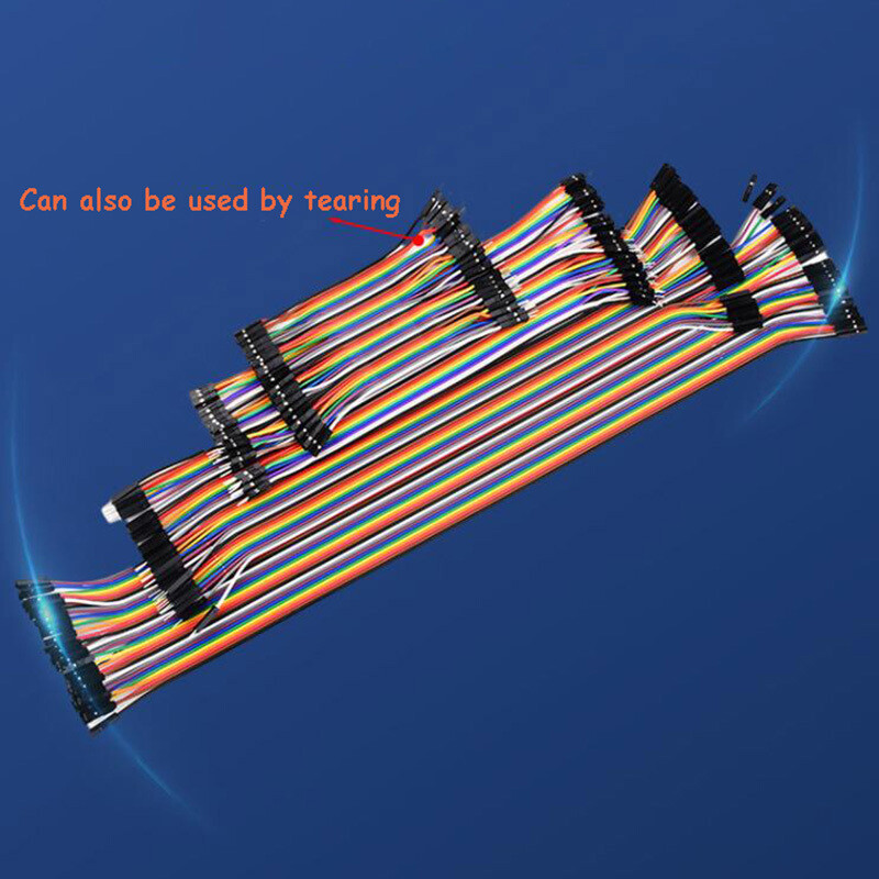 40 Dupont Jump Wire M-F M-M F-F Jumper Breadboard Cable Lead Arduino 10cm – 40cm