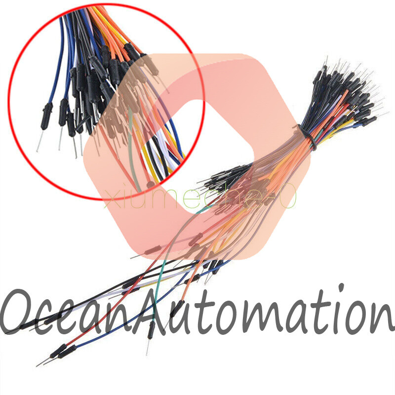 10pcs Male to Male 65pc Solderless Flexible Breadboard Jumper Cable Wires 650pcs