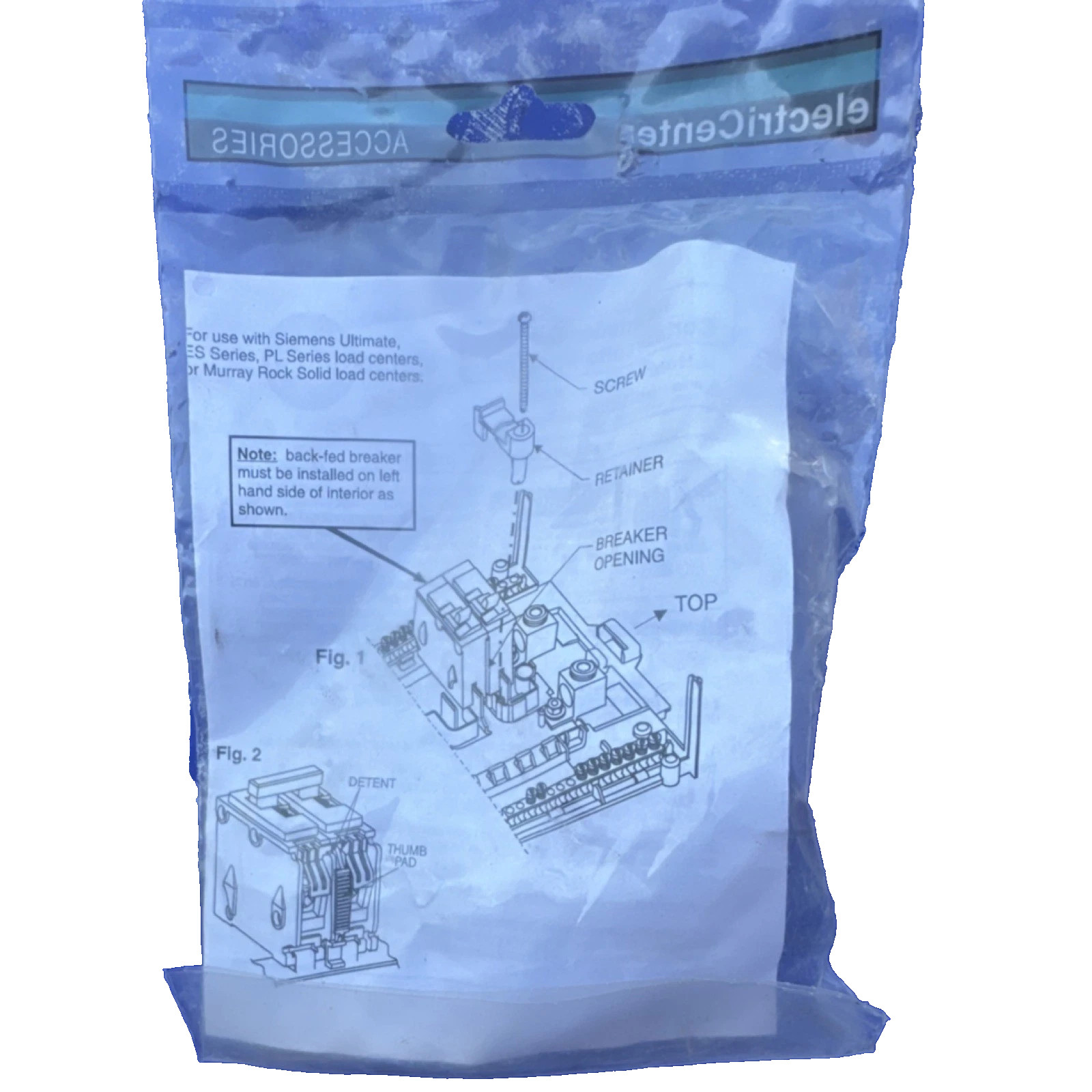 electriCenter ECMBR2 Main Breaker Hold Down Kit AKA: MBR2 MBR2M