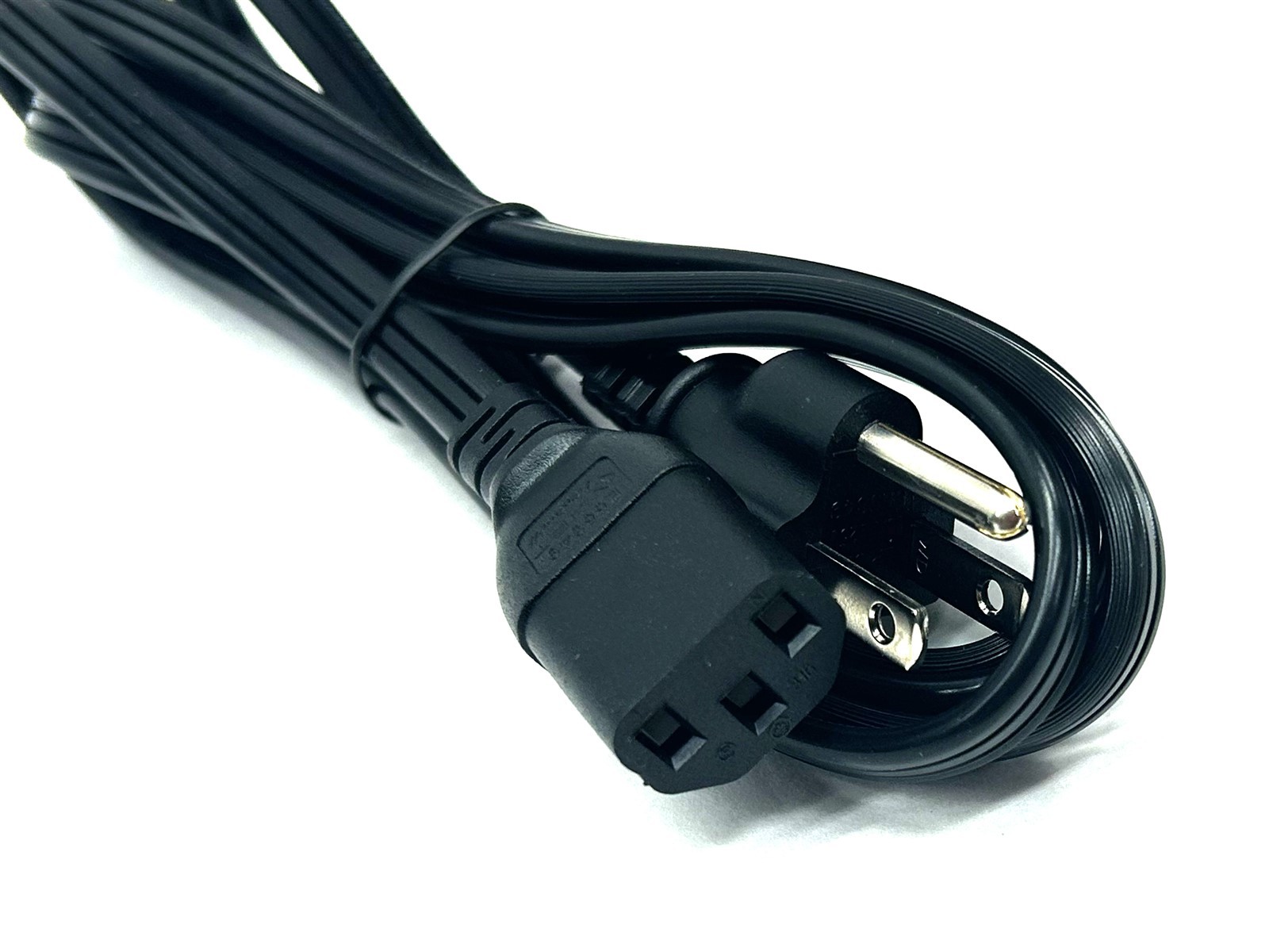 6 FT Black Power Cord Cable 3-Prong for Retro Gaming Console Arcade Machine