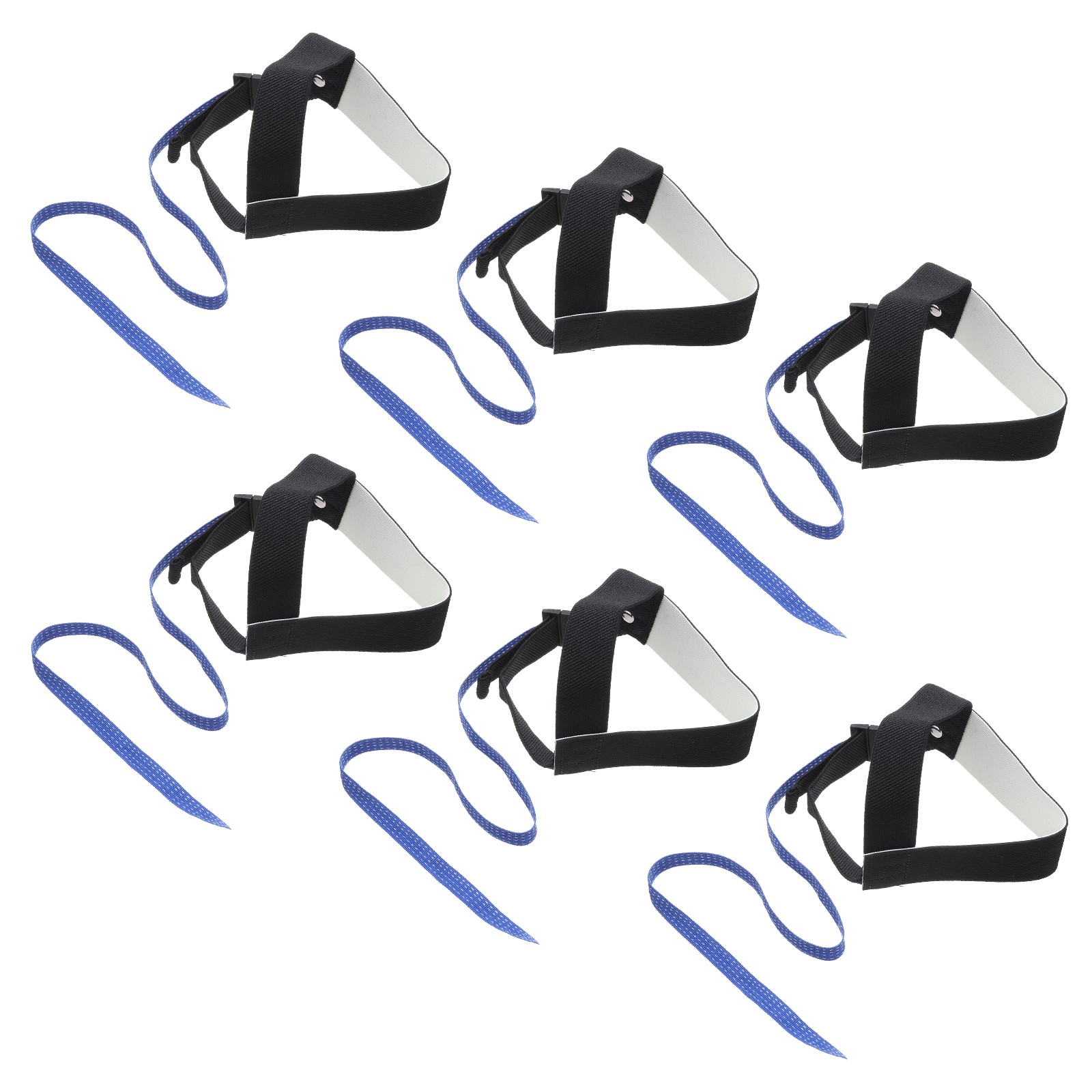 6pcs ESD Anti Static Foot Heel Straps Wrist Strap Band Adjustable Black