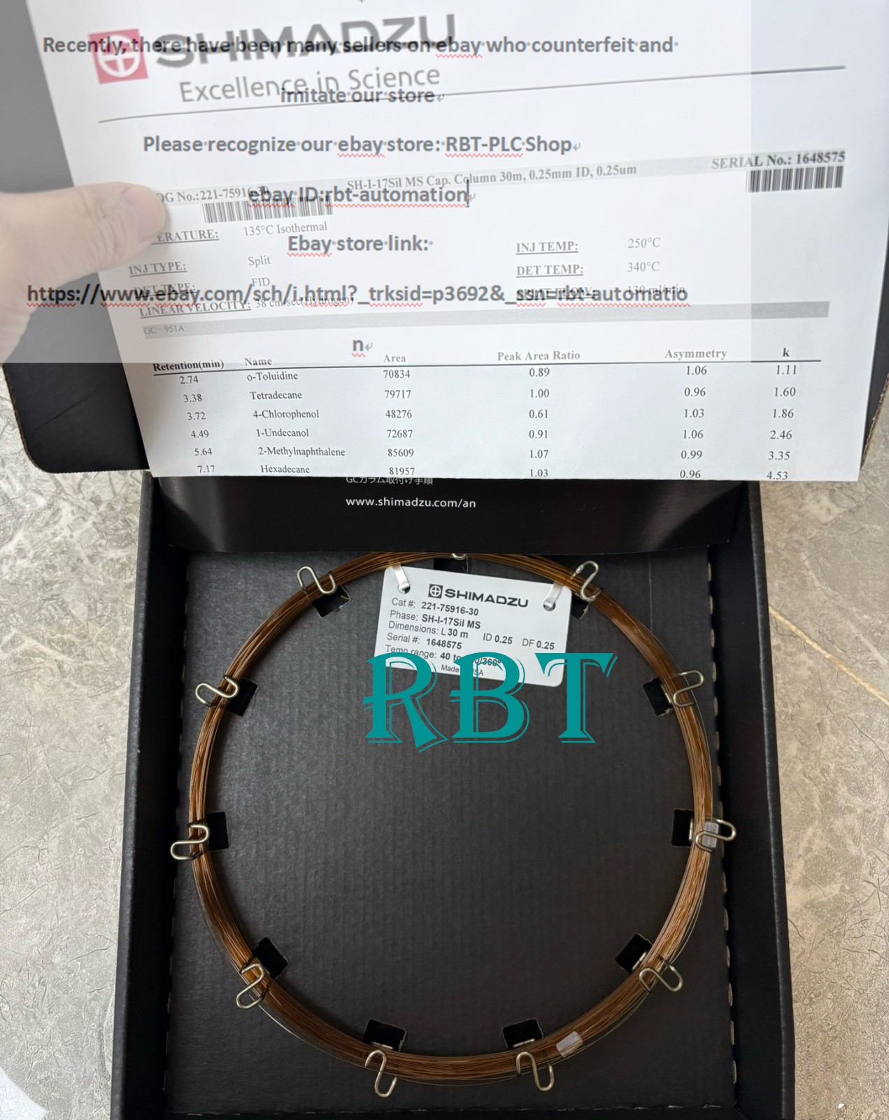 SHIMADZU R221-75916-30 Jianmu zaij brand new