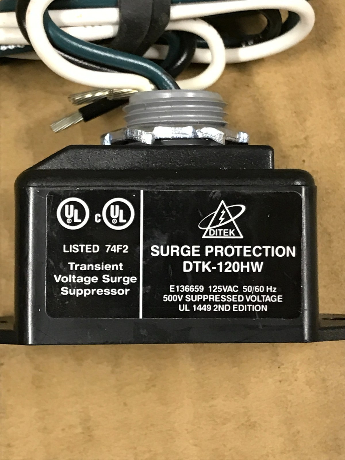 New Ditek Transient Voltage Surge Suppressor – DTK-120HW