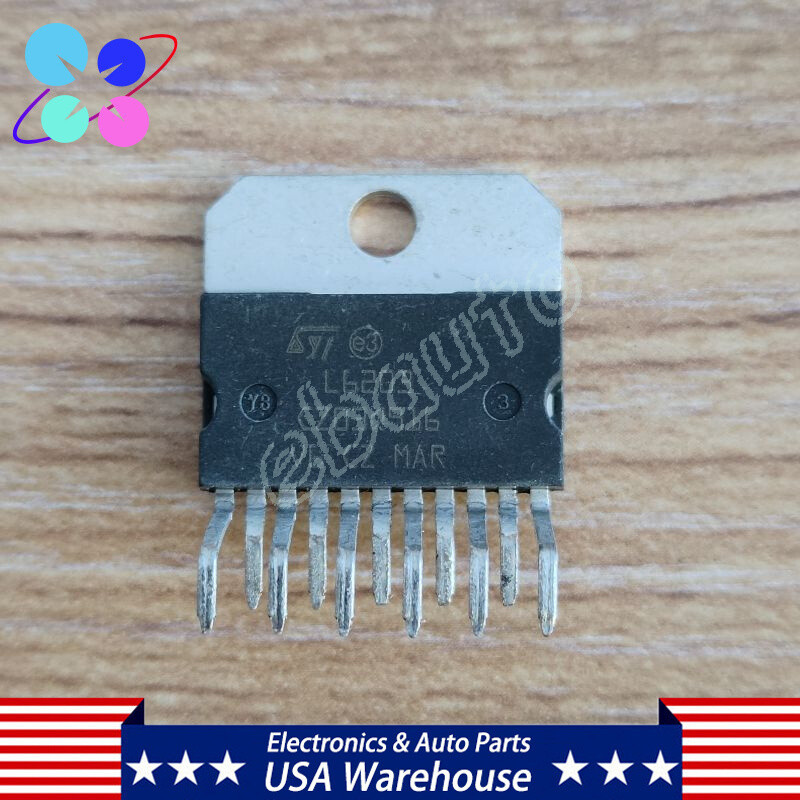 (5PCS) ST Micro L6203 Full H-Bridge Motor Drivers 4A 48Vdc 100KHz