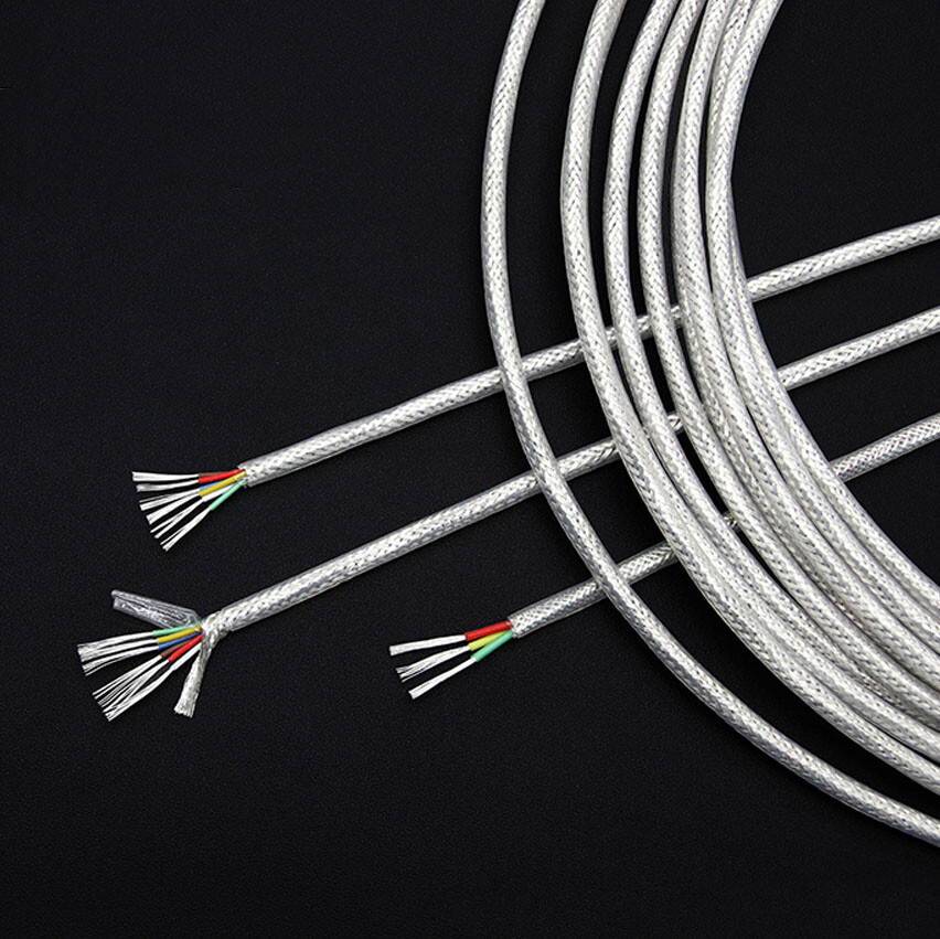 PTFE Silver Plated Shielded Wire 2*0.15mm²-6*0.2mm² Multicore Strand Copper Wire