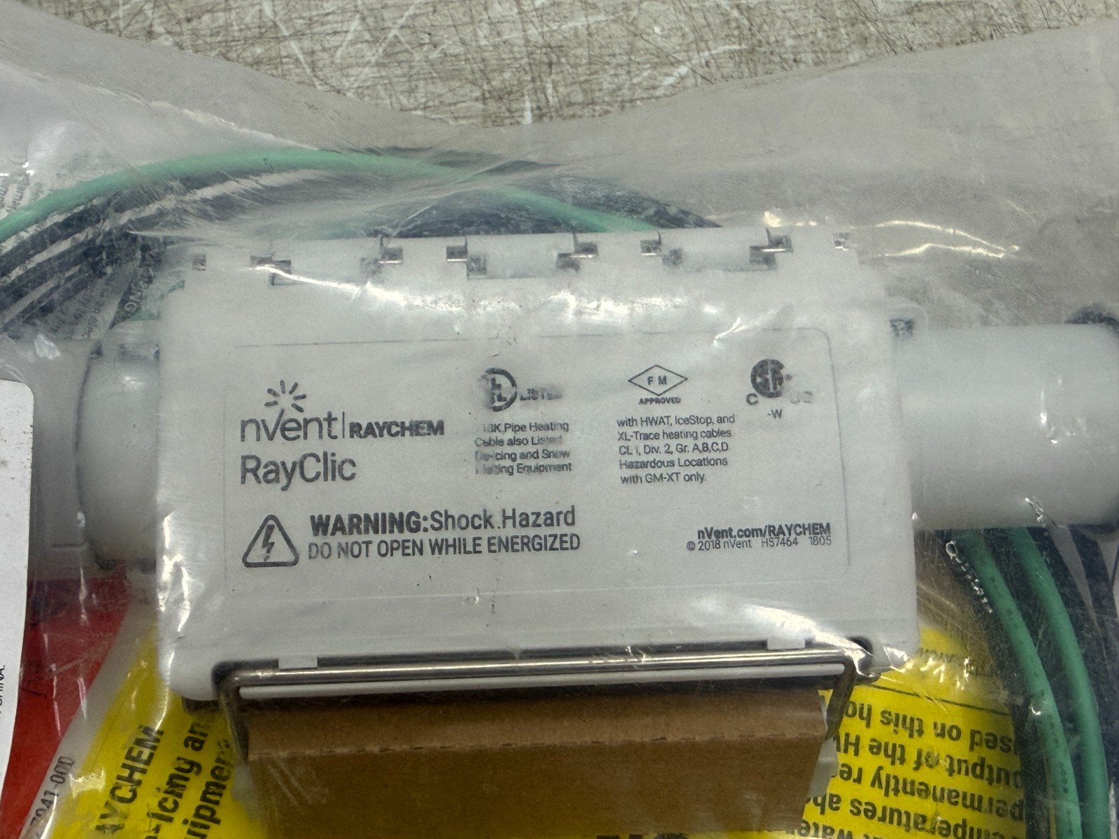 Raychem nVent Rayclic-PC Power Connection Kit for Heating Cable 233053-000 NEW