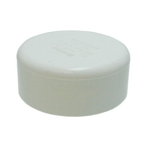 Genova 2″ PVC Pipe Cap (Slip X Slip) White P/N 70152