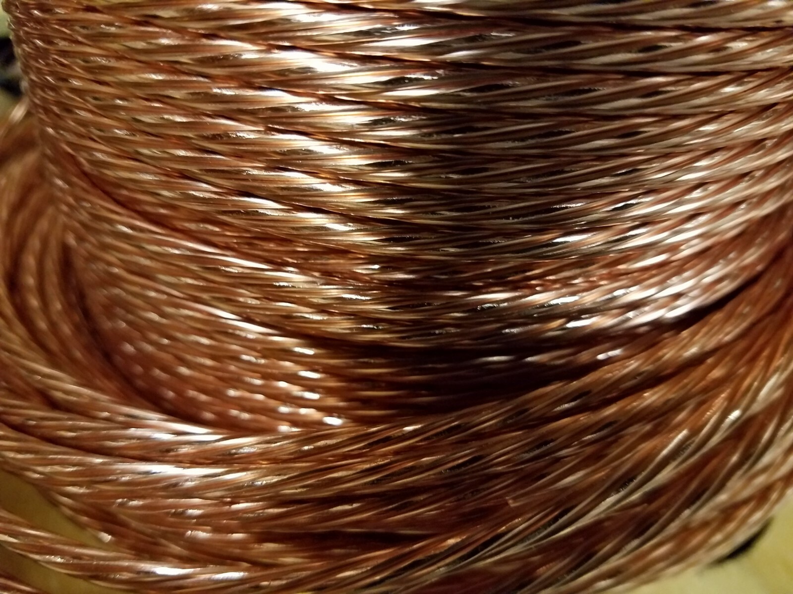 50 FT GROUND WIRE 4 AWG GAUGE STRANDED BARE SOLID COPPER 200A SERVICE