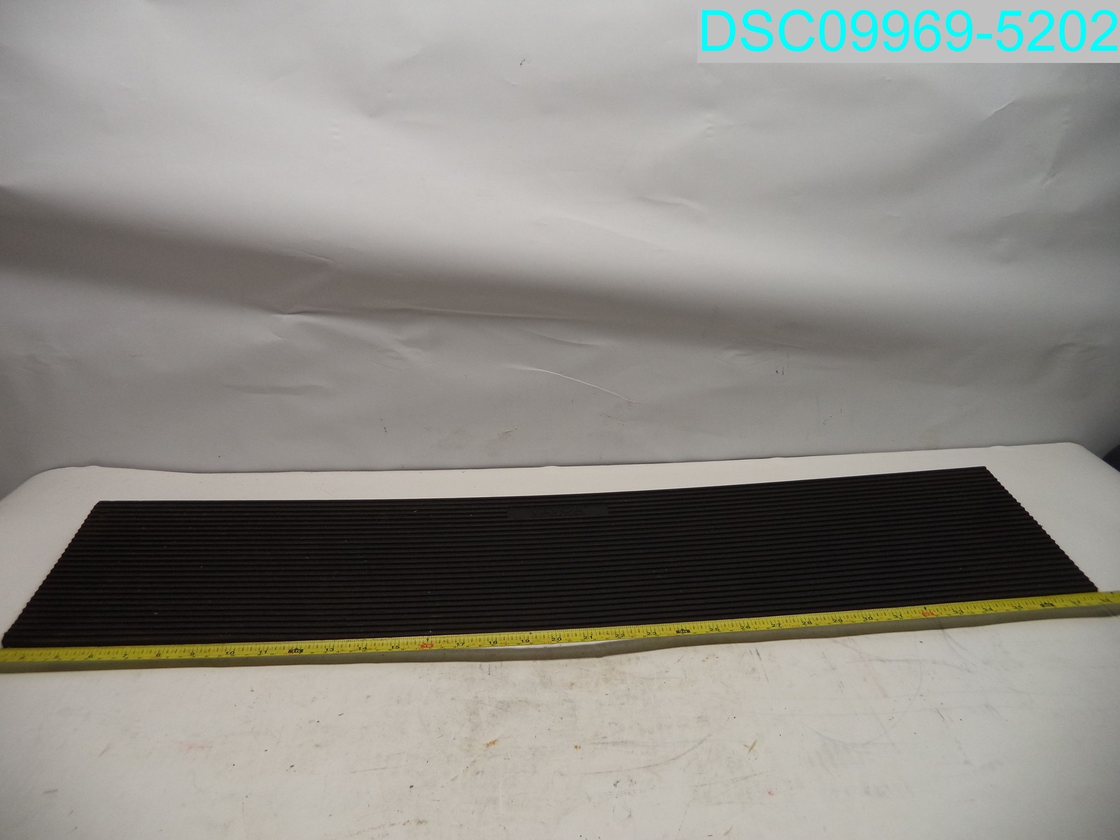 8″L Vevor Solid Rubber Threshold Ramp 35-1/2″ W X 1-1/4″ THK