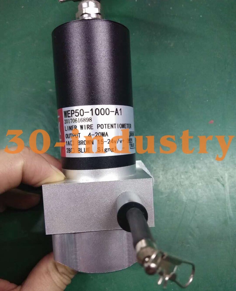 1PCS NEW FOR WEP Pull-wire Displacement Sensor WEP50-100-A1 Range100mm-1000mm