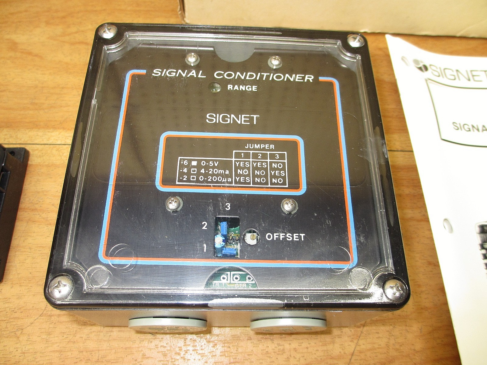 Signet P51440-1 *NEW OLD STOCK* Signal Conditioner MK 514 w/ Power Supply