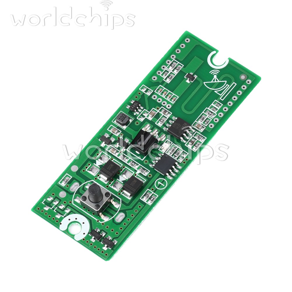 3.2V 3.7V Radar Human Body Sensor Solar Light Circuit Board Driver with Memory
