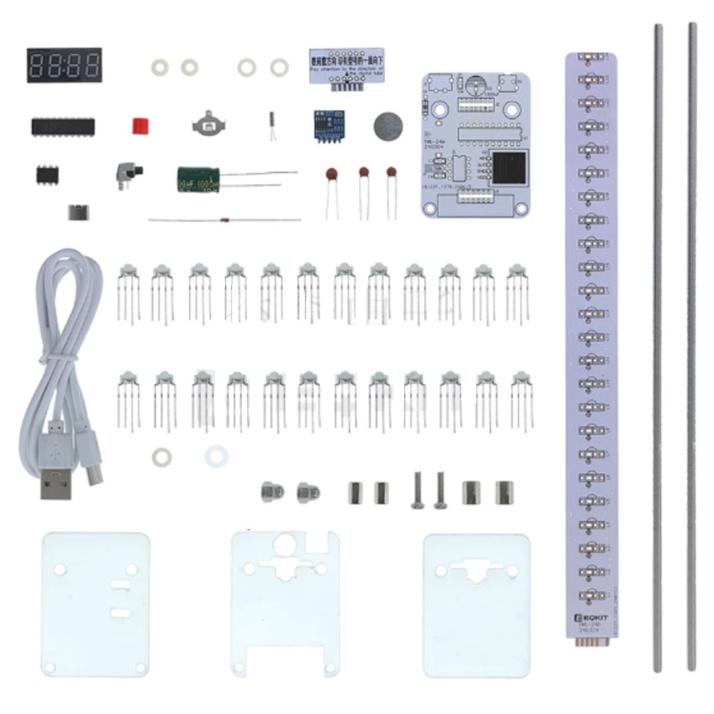 Soldering Electronics Practice Circuit Board Kit Voice Controlled Level Tower