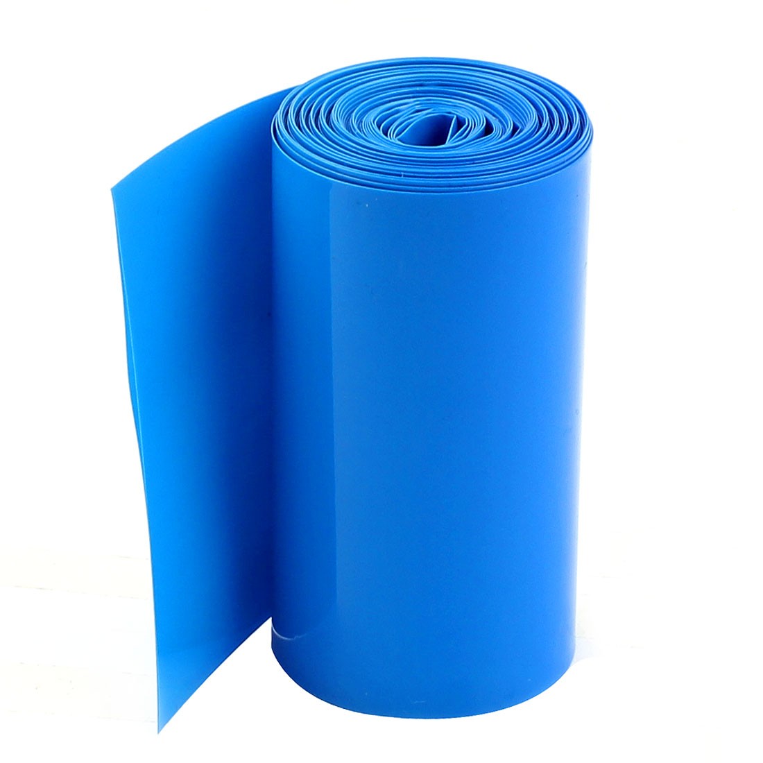 2Meters 85mm Width Heat Shrink Wrap Tube Blue for 18650 Battery Pack