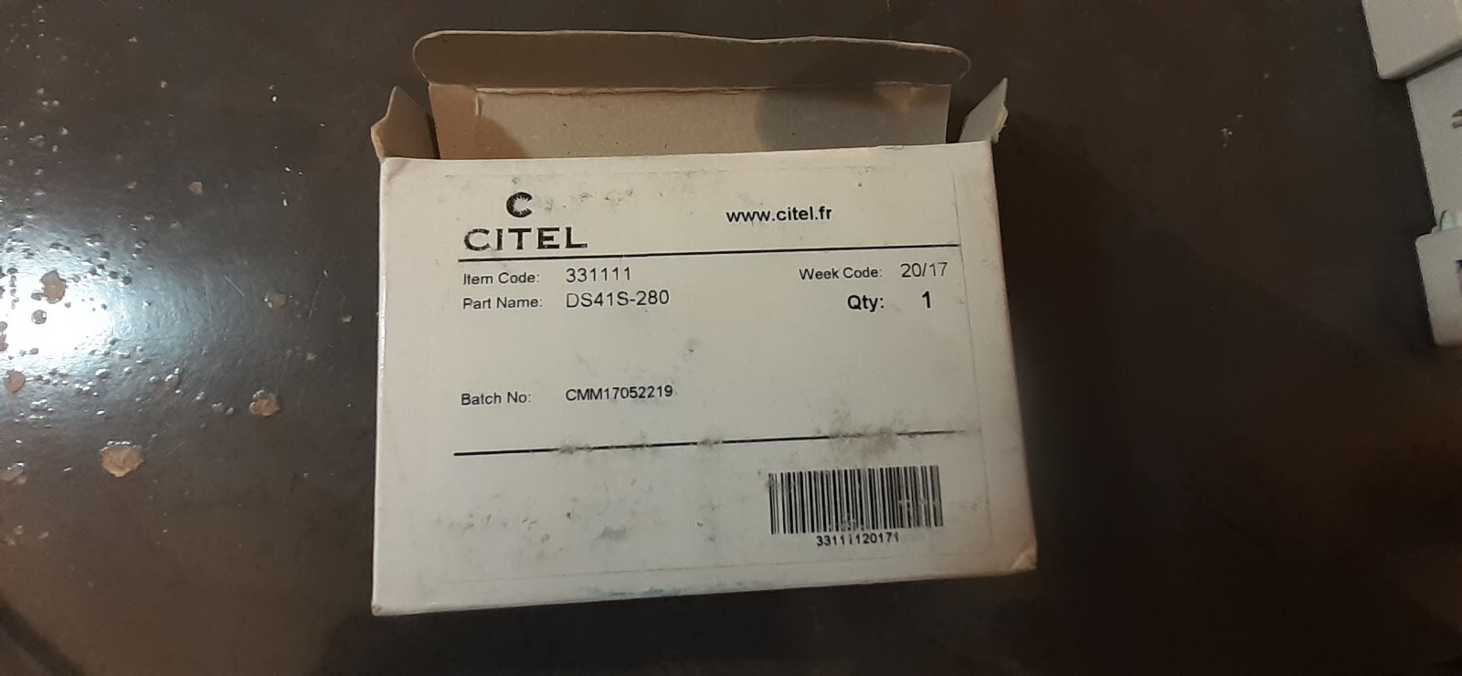 CITEL DS41S-280 Type 2 AC surge protector – 1-pole – pluggable