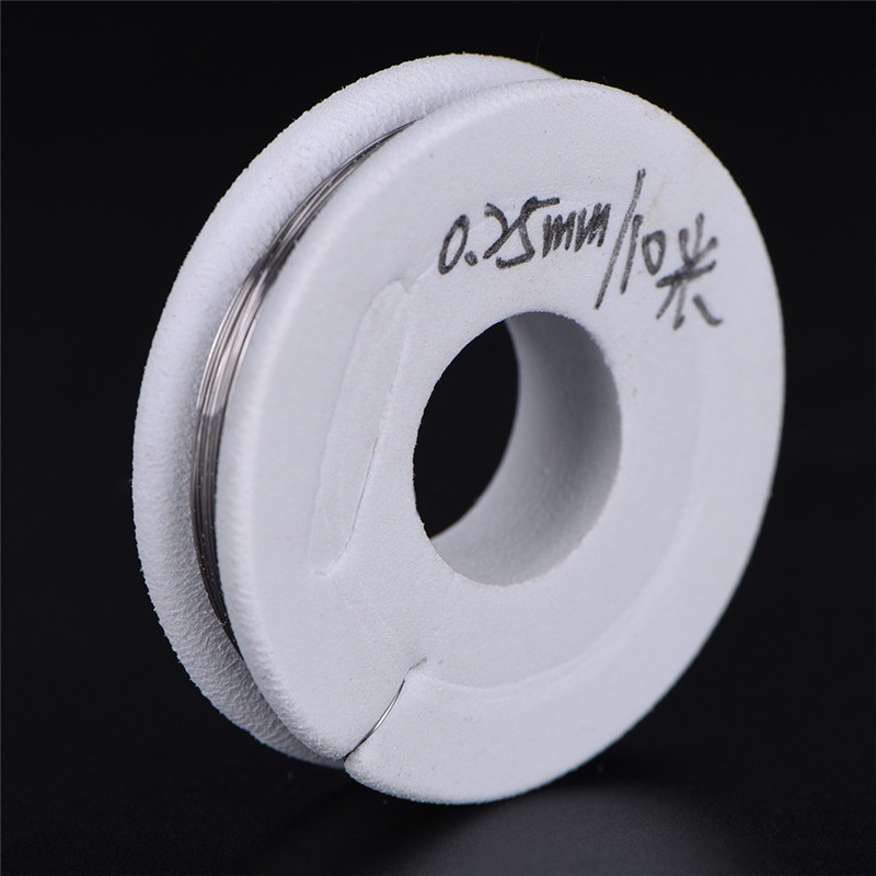 Nichrome Wire Electric Wire 0.15~0.25mm 10m Resistance Resistor AWG WirIJUSHAEM