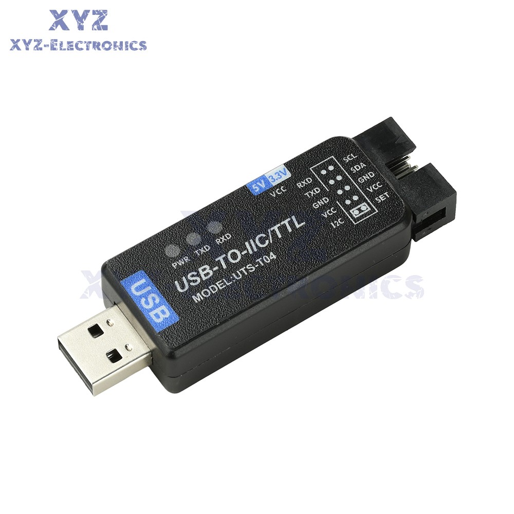 USB to IC2 IIC/TTL Serial Port UART Communication Module Flashing Downloader