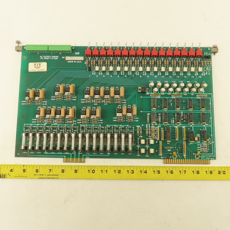 KT Kearney & Trecker 1-21282 AC Output Driver Board