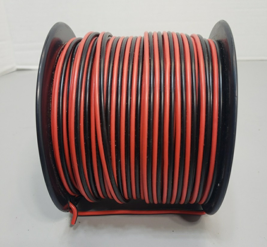 GS Power 18 Gauge Stranded Copper Clad Aluminum 200ft Red Black 10 ft or so used