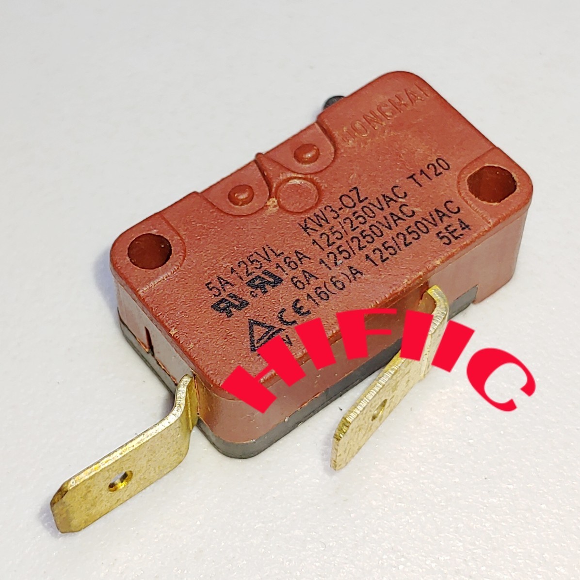 DONGHAI KW3-0Z/KW3-OZ Limit Switch 16A 125/250VAC 2 Pins Normally Open