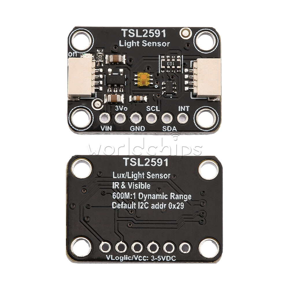 DC3-5V Digital I2C TSL2591 High Dynamic Measuring Range Light Sensor Module New