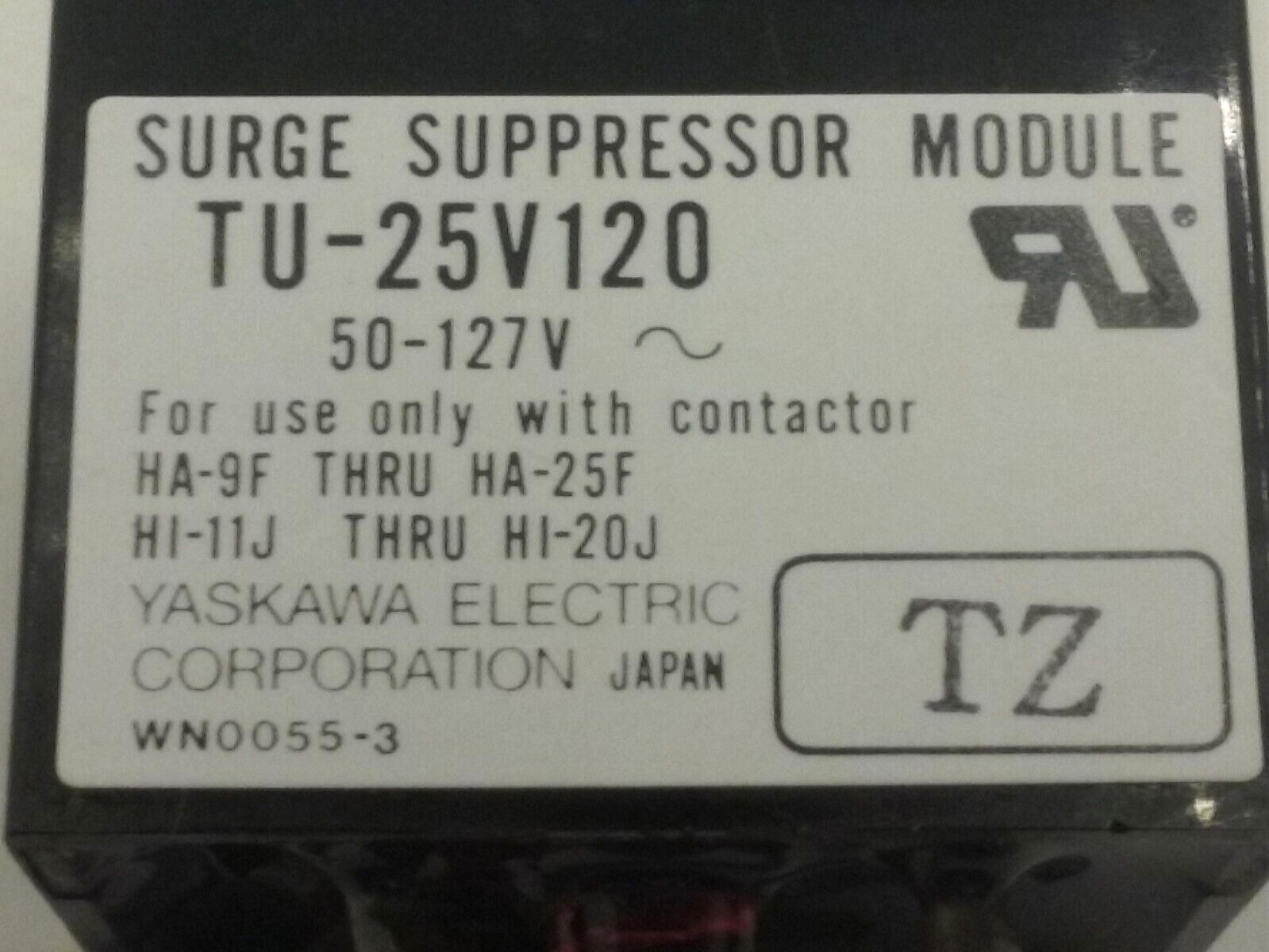 YASKAWA ELECTRIC TU-25V120 SURGE SUPPRESSOR MODULE 50-127V NNB