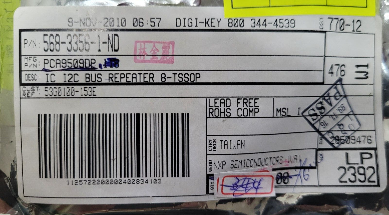 BRAND NEW (1 PC) PCA9509DP NXP