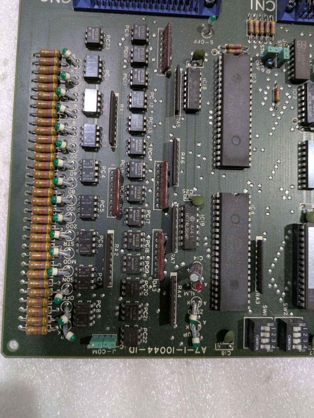 Hitachi Seiki A7-1-10044-ID Sanyo Denki Position Control Board APC-1E HC400-40