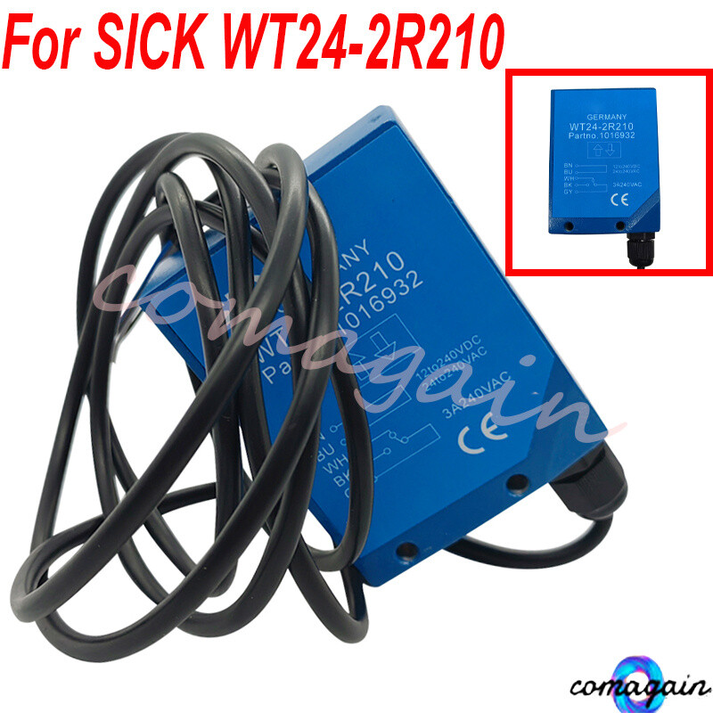 New in Box 12-240VDC 24-240VAC For SICK WT24-2R210 Photoelectric Switch Sensor