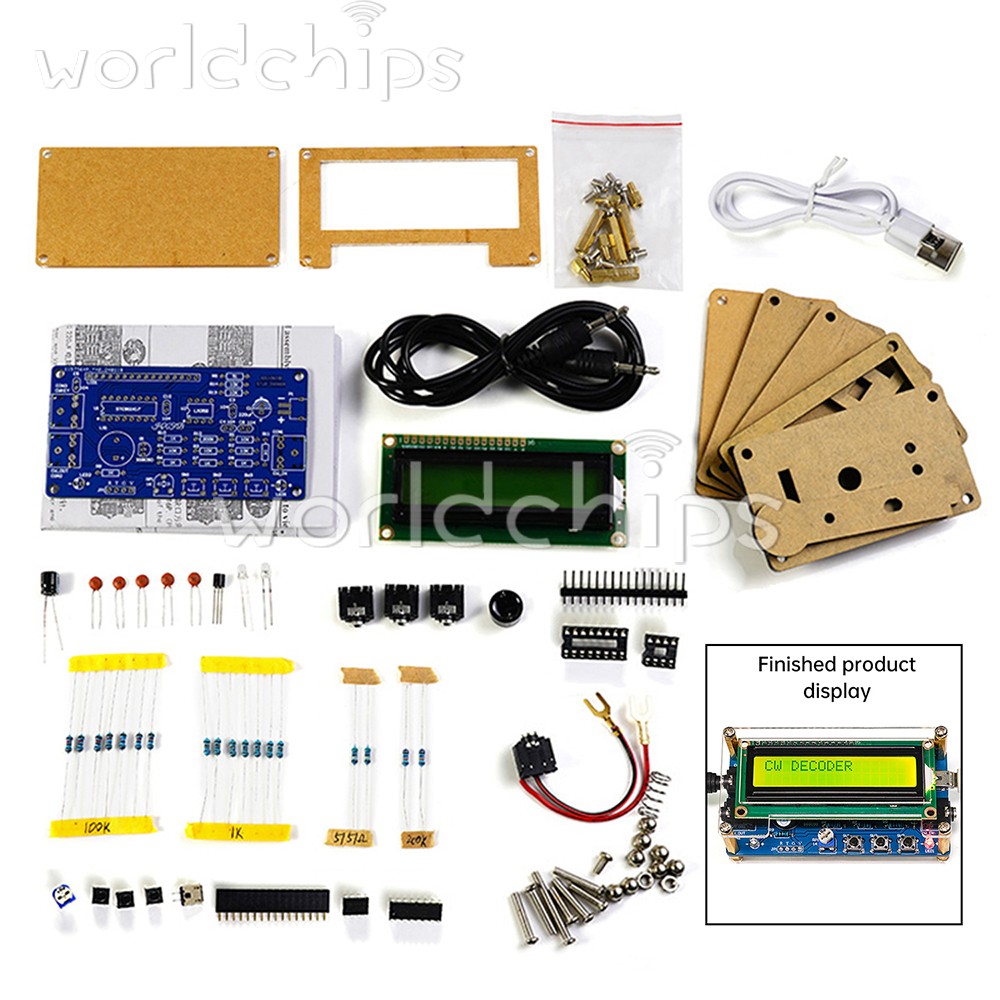 DC 5V CW Morse Code Decoder Circuit Board Welding Practice DIY Electronic Kit