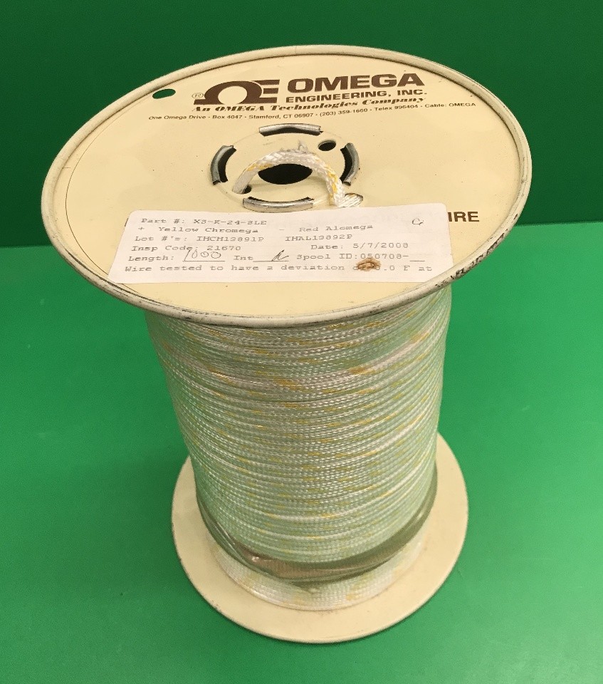 OMEGA ENGINEERING XS-K-24-SLE-1000 Ultra High Temp Wire