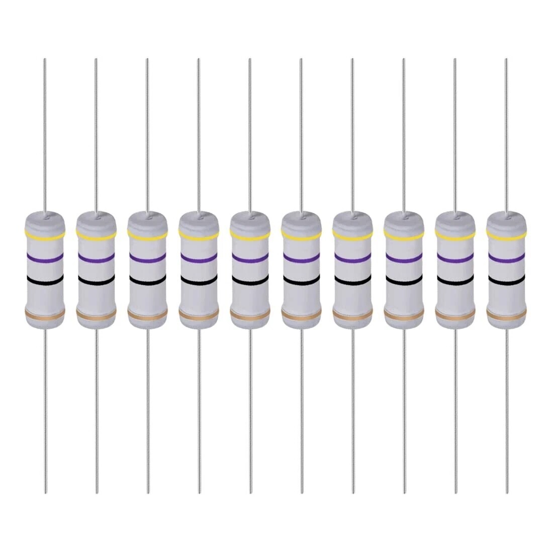 YEAZ 1000Pcs 1W Resistors 100V 1Ω-1MΩ STEM Edition