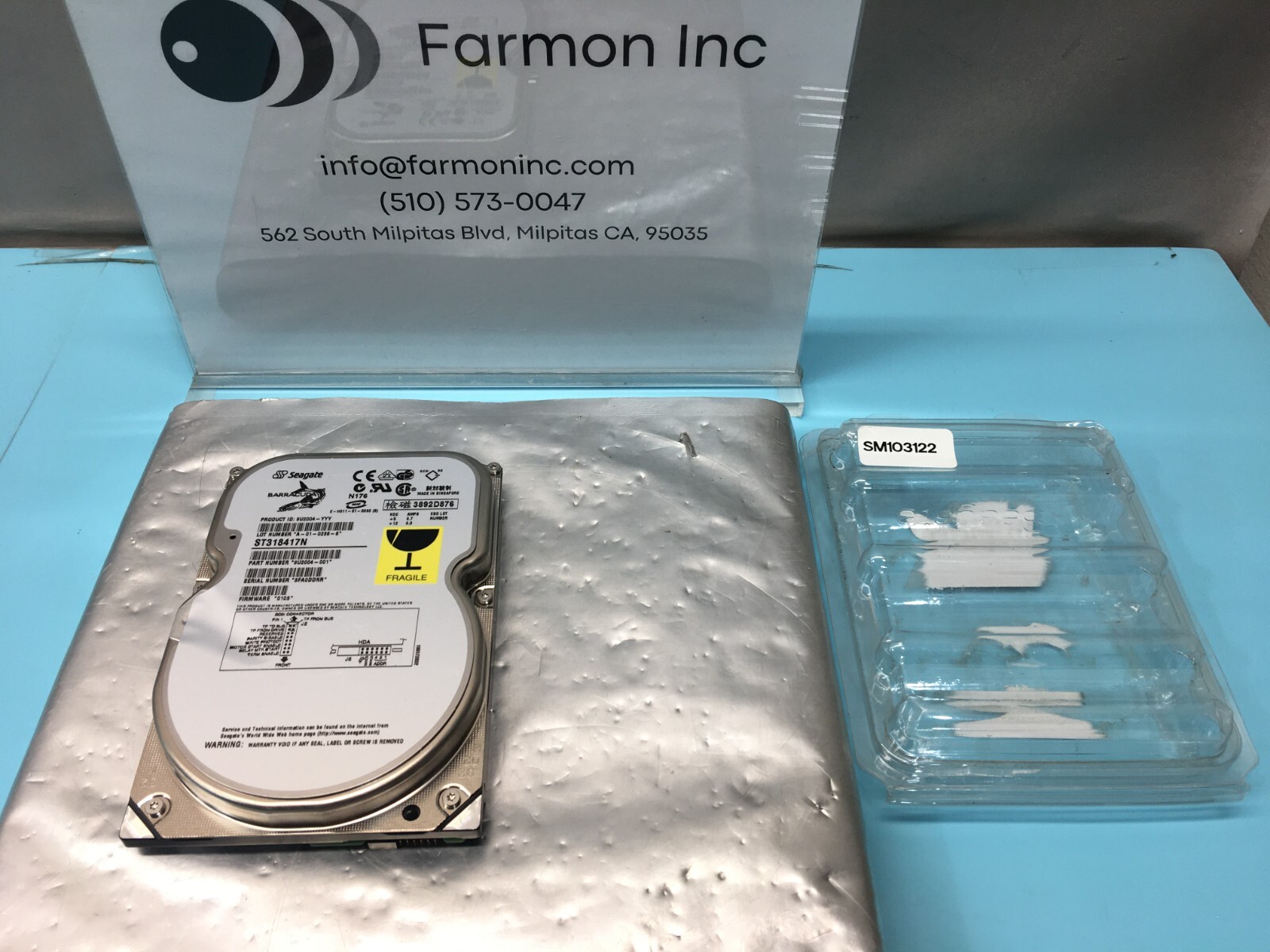 Seagate ST318417N Barracuda Hard Drive, HDD, 9U2004-001, 158708