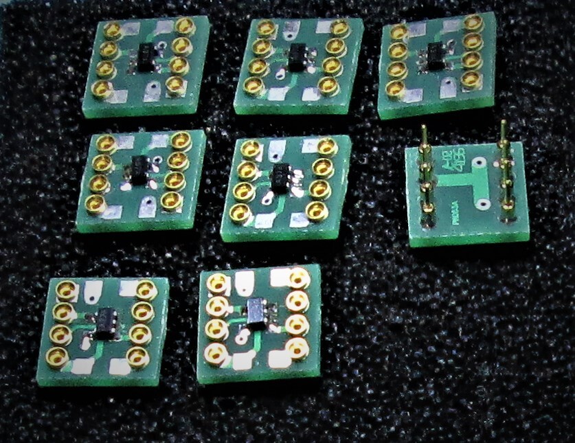 2PCS NEW TI OPA237NA SOT23-5 mounted on 8 pin PDIP for prototypes and evaluation