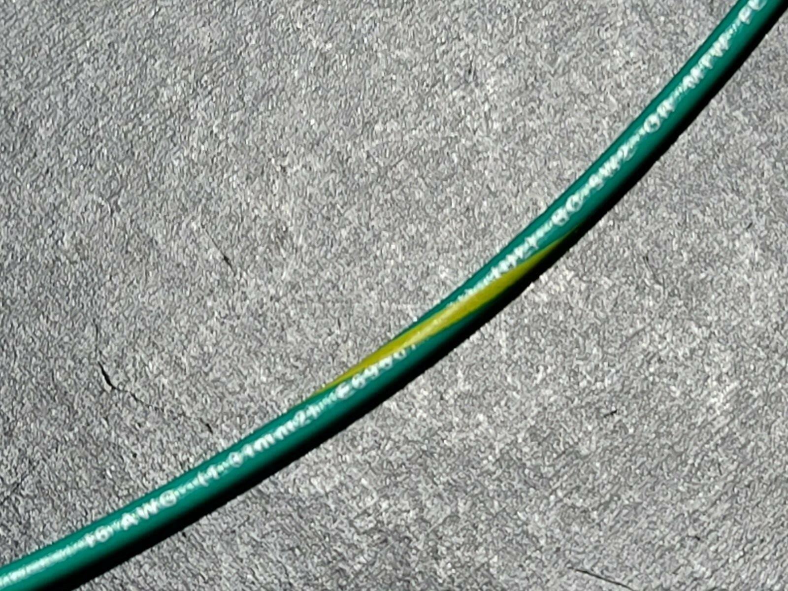 Southwire #16awg 26×30 Boat Cable BC-5W2 Hook-Up Wire Green/Yellow Spiral /100ft