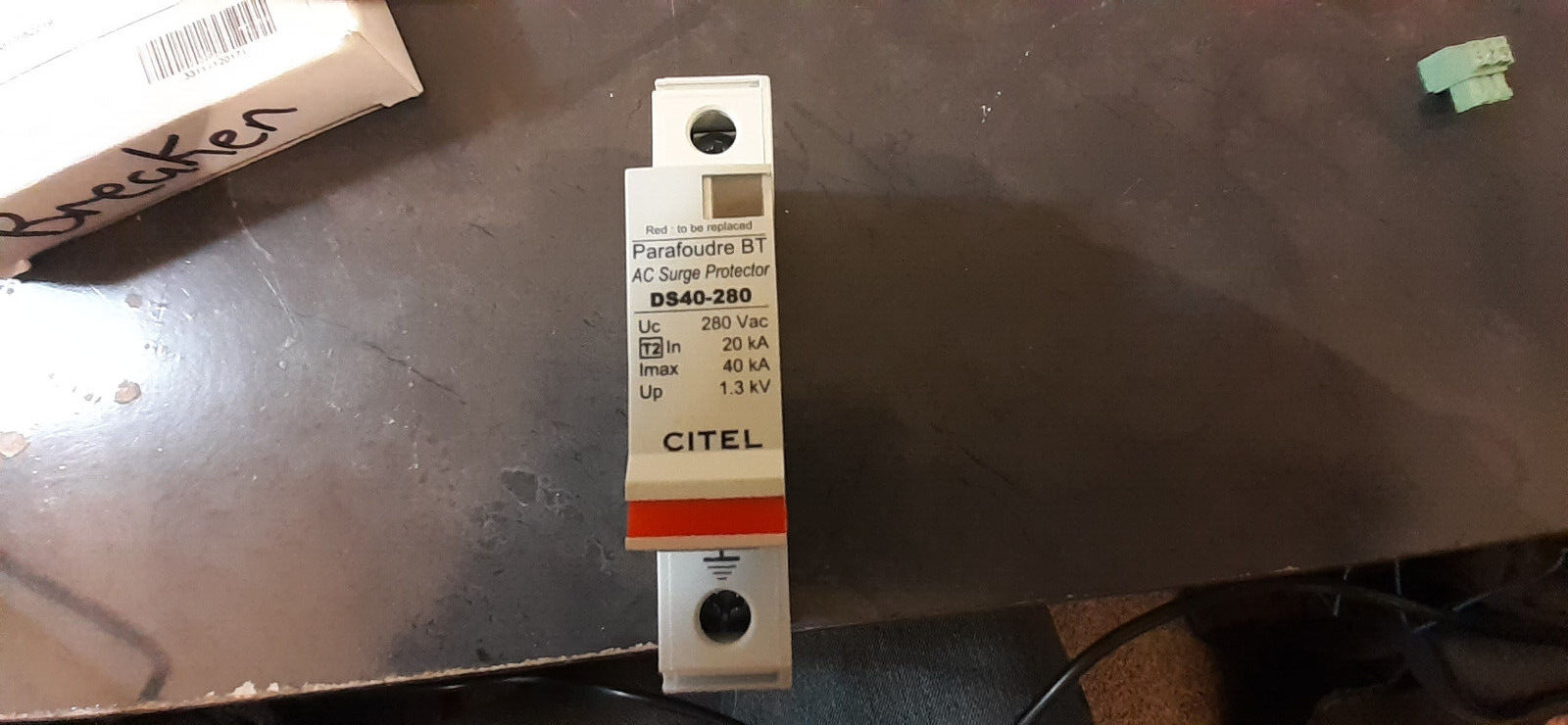 CITEL DS41S-280 Type 2 AC surge protector – 1-pole – pluggable