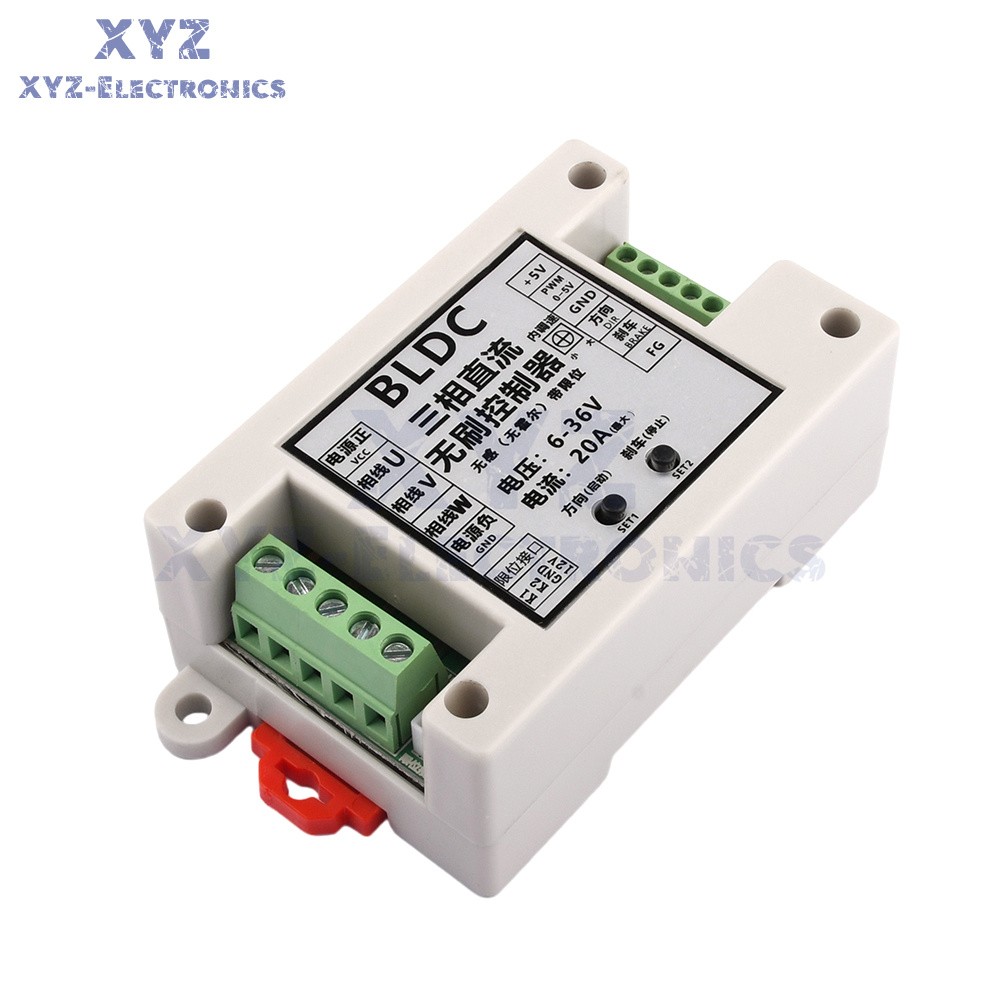 ZS-X14 400W BLDC 3-phase DC Brushless Driver Control Board Motor Controller