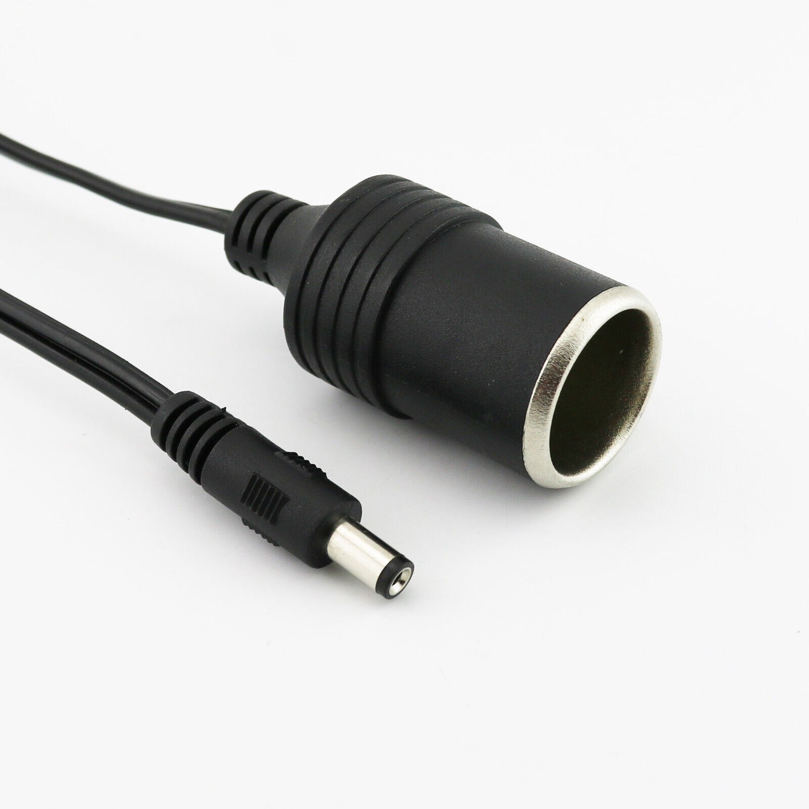 DC 5.5 x 2.1mm Male Plug To Cigarette Lighter Car Battery Charger Adapter Cable