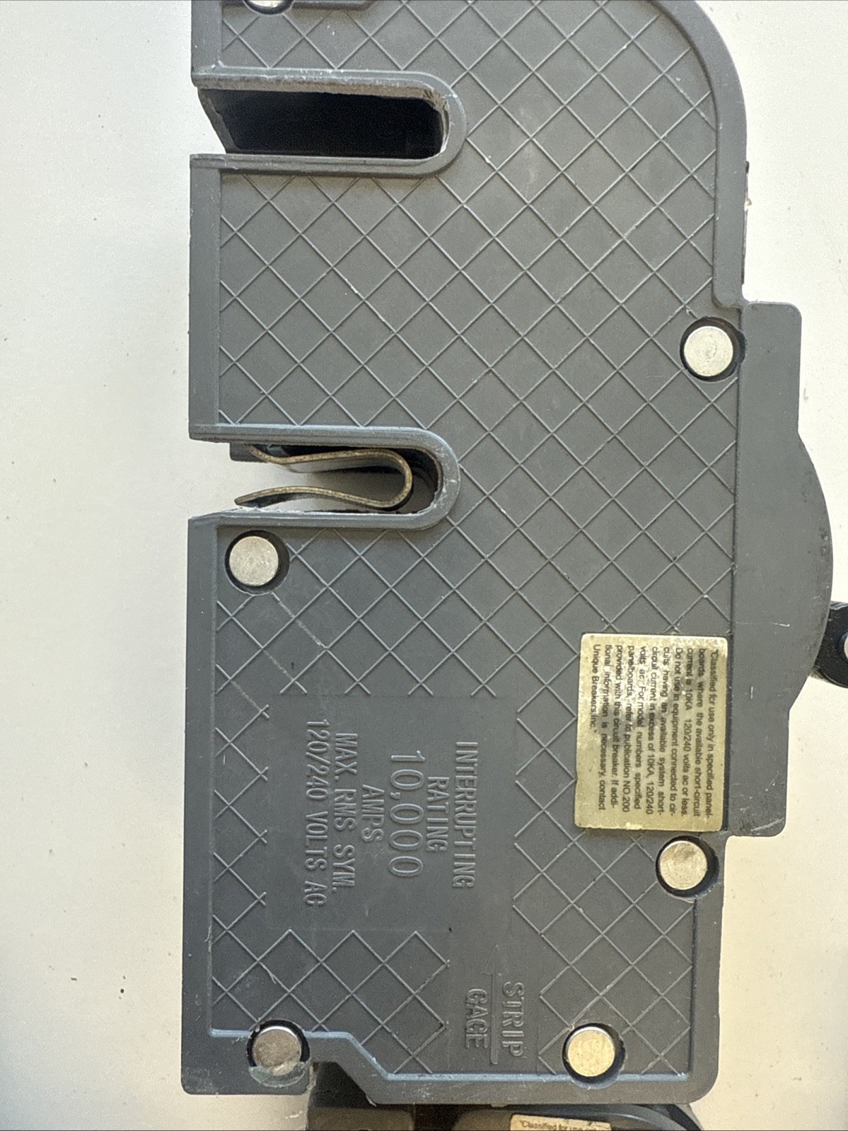 15, 20, 30, and 50 Amp breakers (Sylvania And CE)