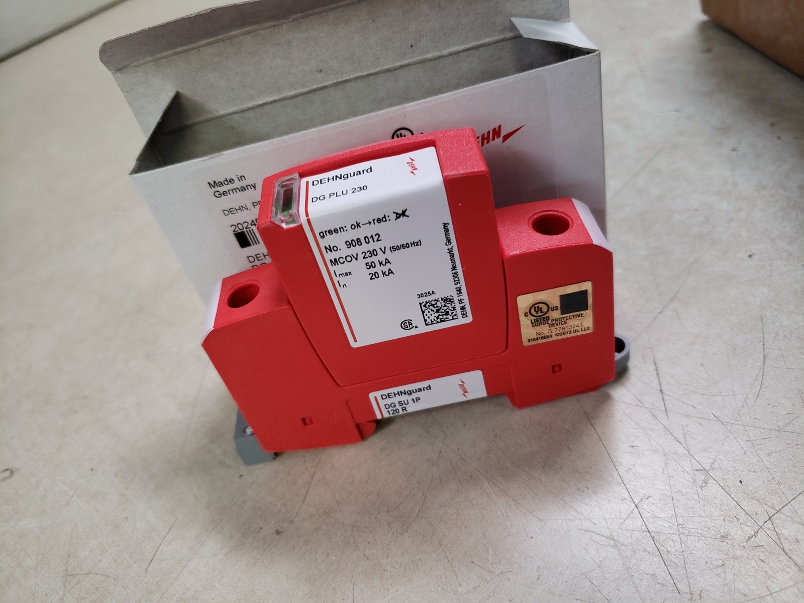 Dehn DG-SU Series Power Surge Protective Device 120 VAC 1-Phase 908090
