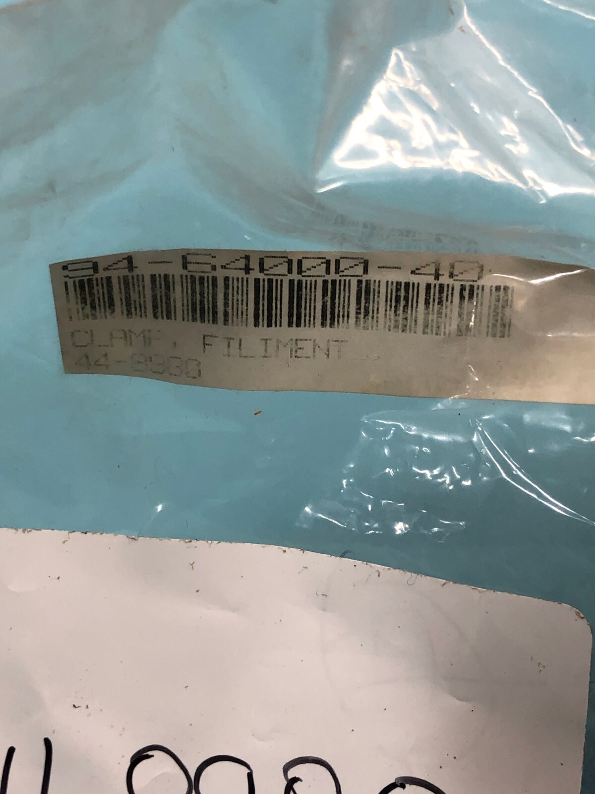 SIGNET 44-8980 CLAMP, FILAMENT, 94-64000-40, 166241