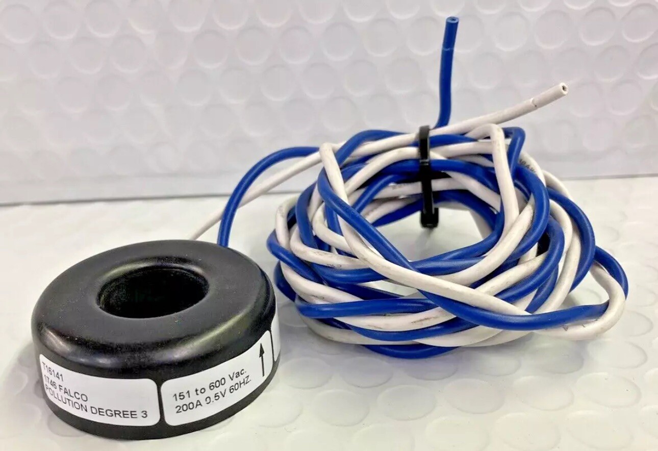 LOT OF 2 Falco T16141 Enphase CT-200-SOLID Pollution 151-600V 200A 0.5V 60Hz